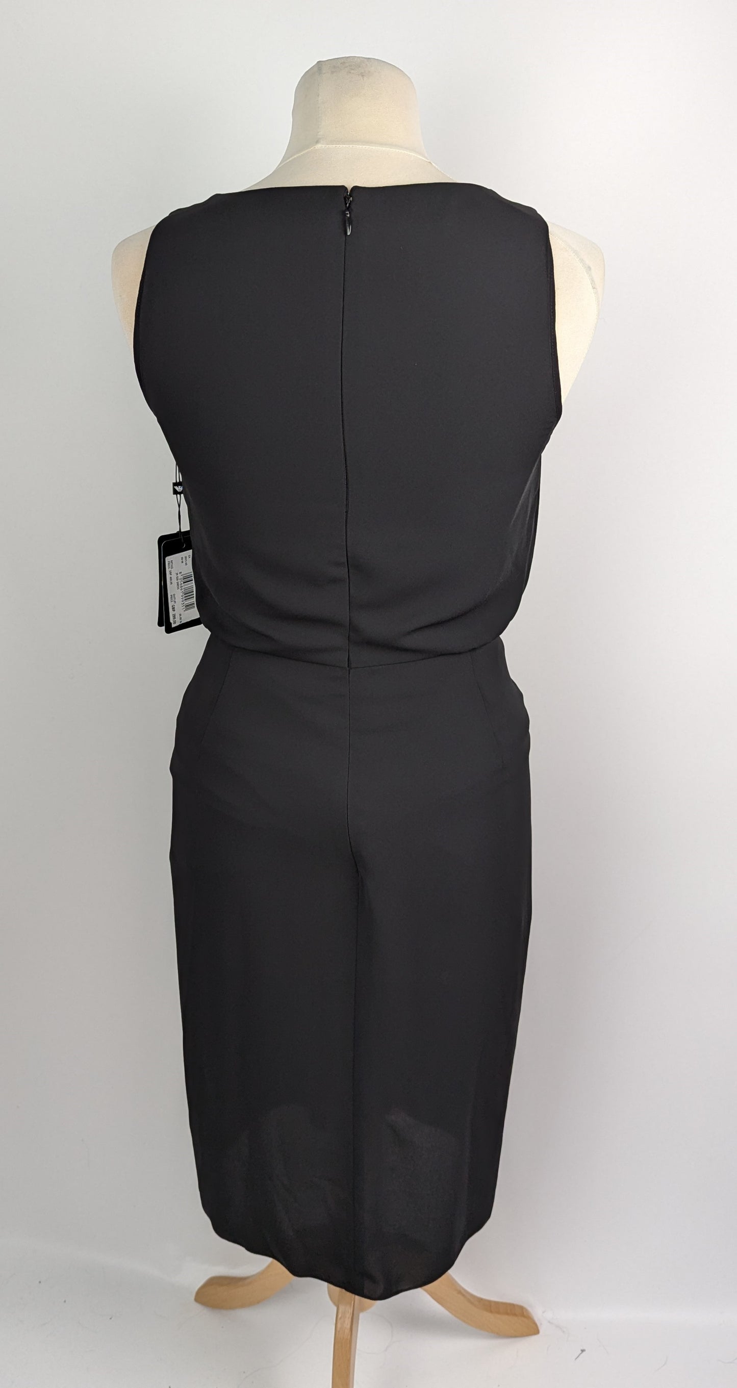 EMPORIO ARMANI Womens Midi dress- Black