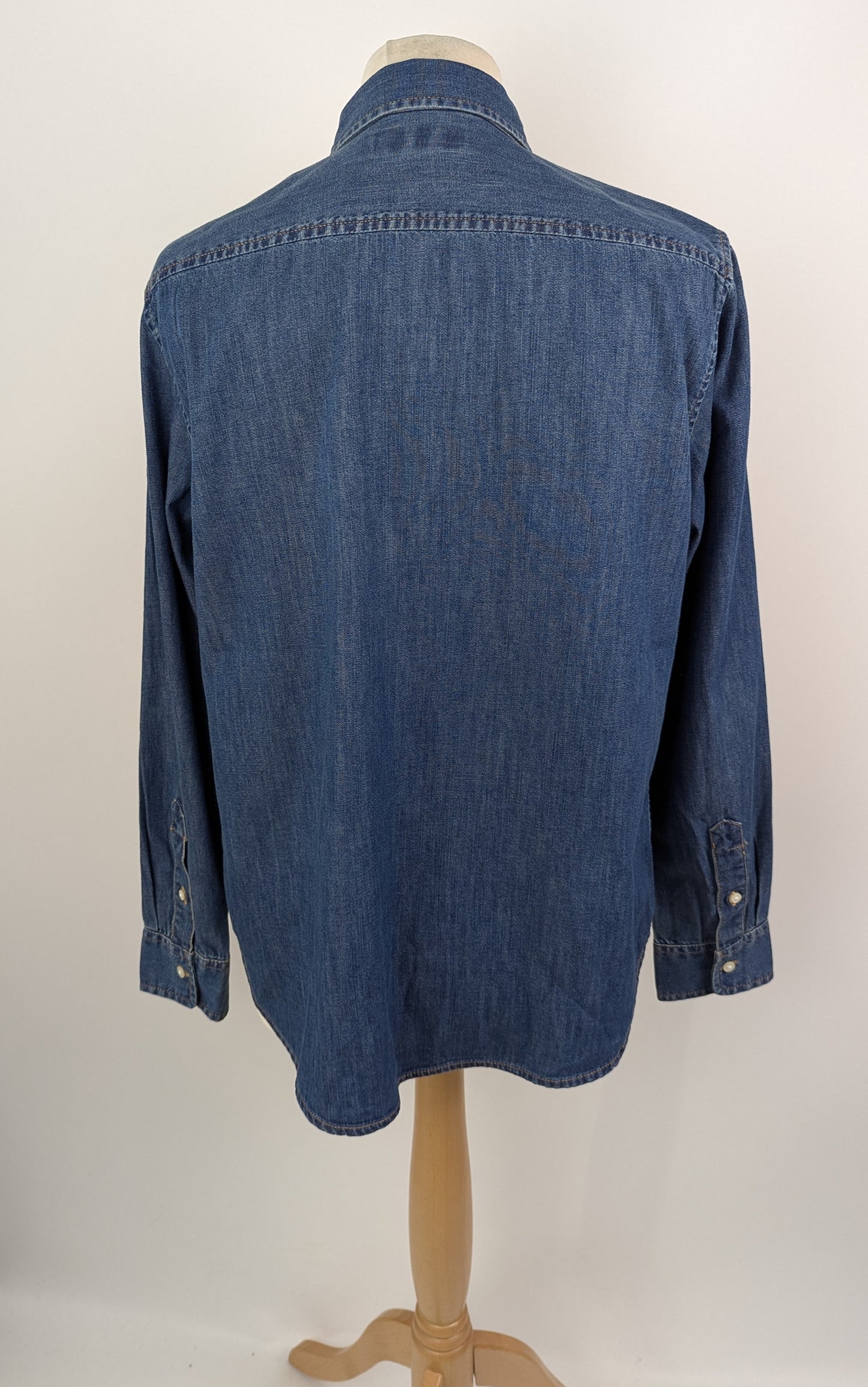Lauren Ralph Lauren Charlotte Denim Shirt - Blue