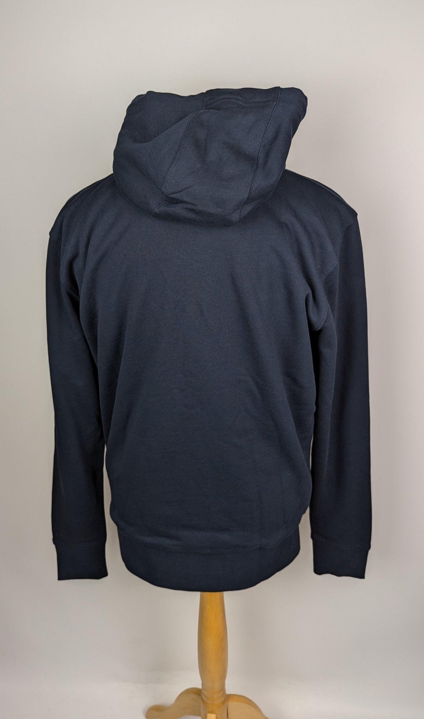 Tommy Hilfiger Faux Fur Lined Cotton Full Zip Hoodie - Blue