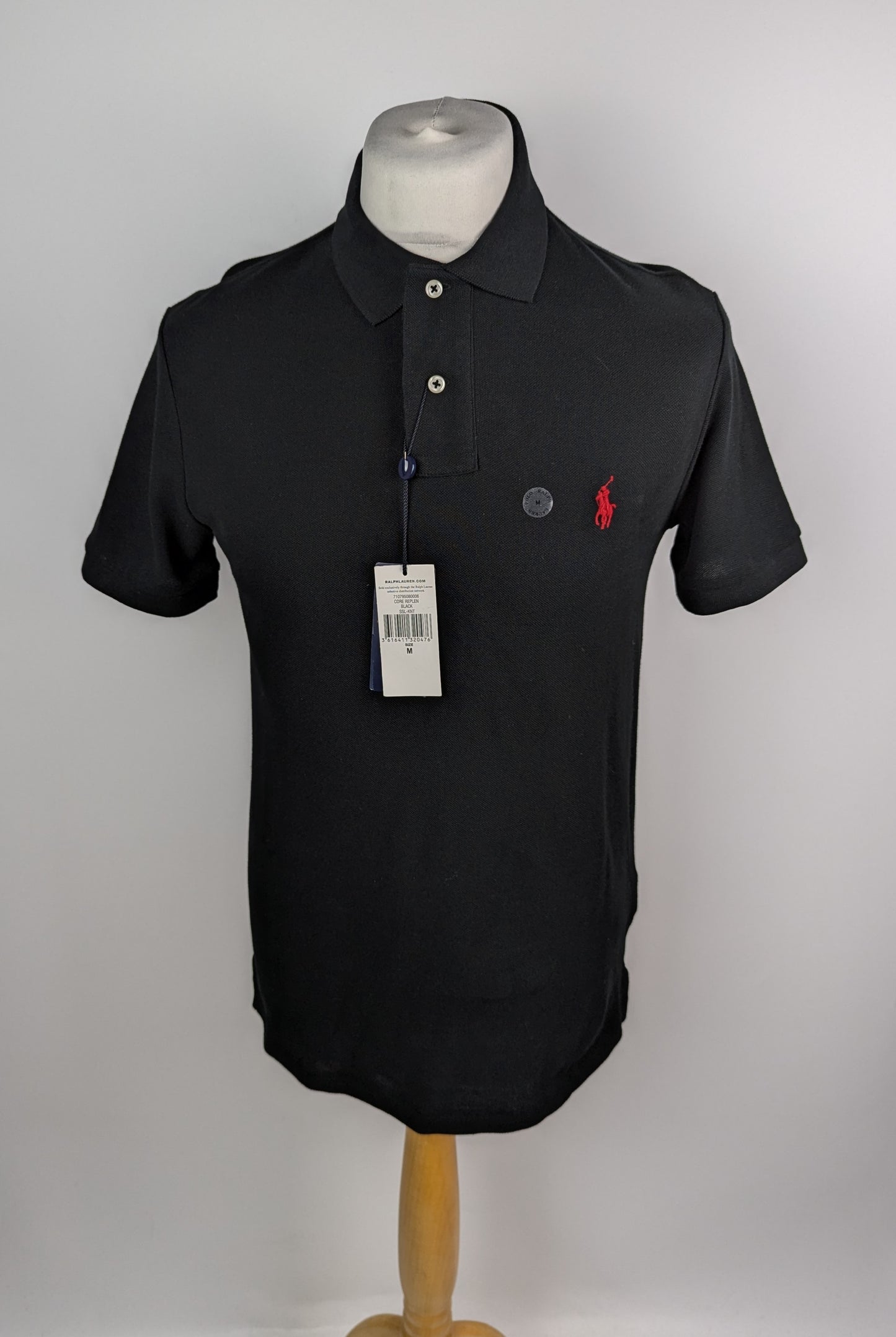 Polo Ralph Lauren Polo Shirt Slim Fit - Black