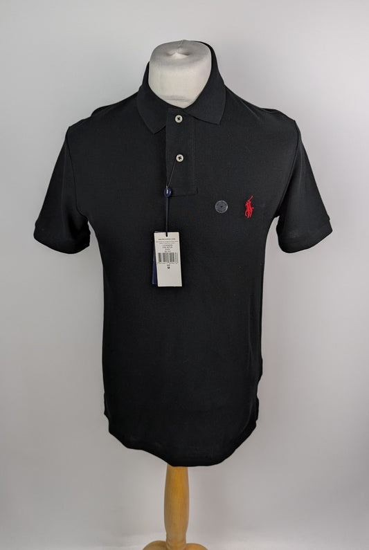 Polo Ralph Lauren Polo Shirt Slim Fit - Black