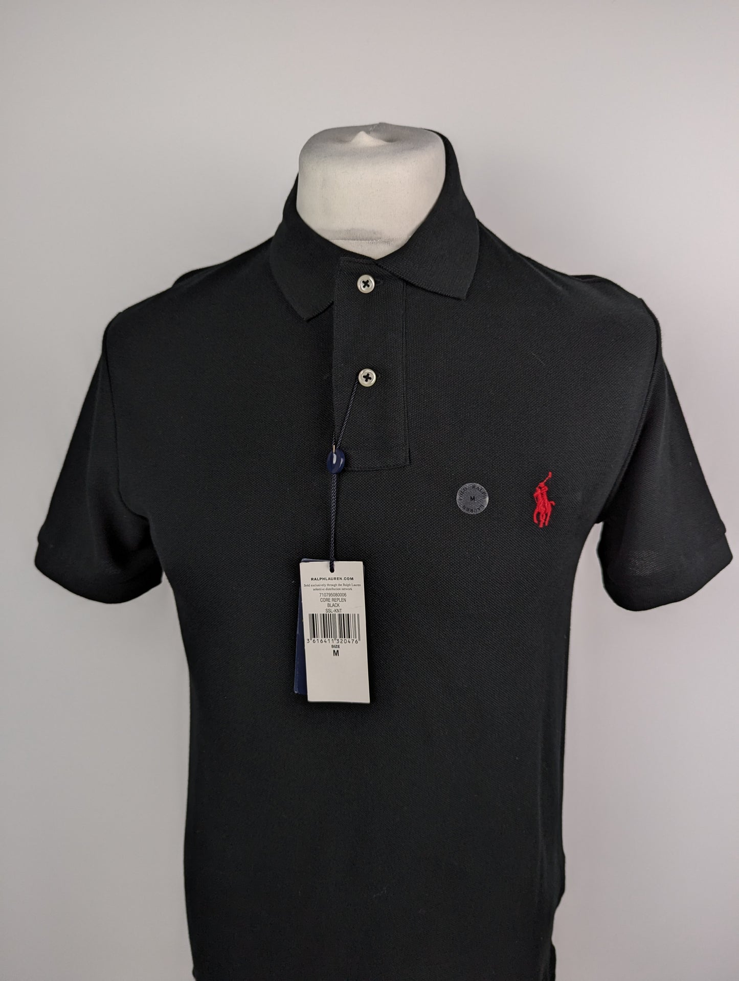Polo Ralph Lauren Polo Shirt Slim Fit - Black