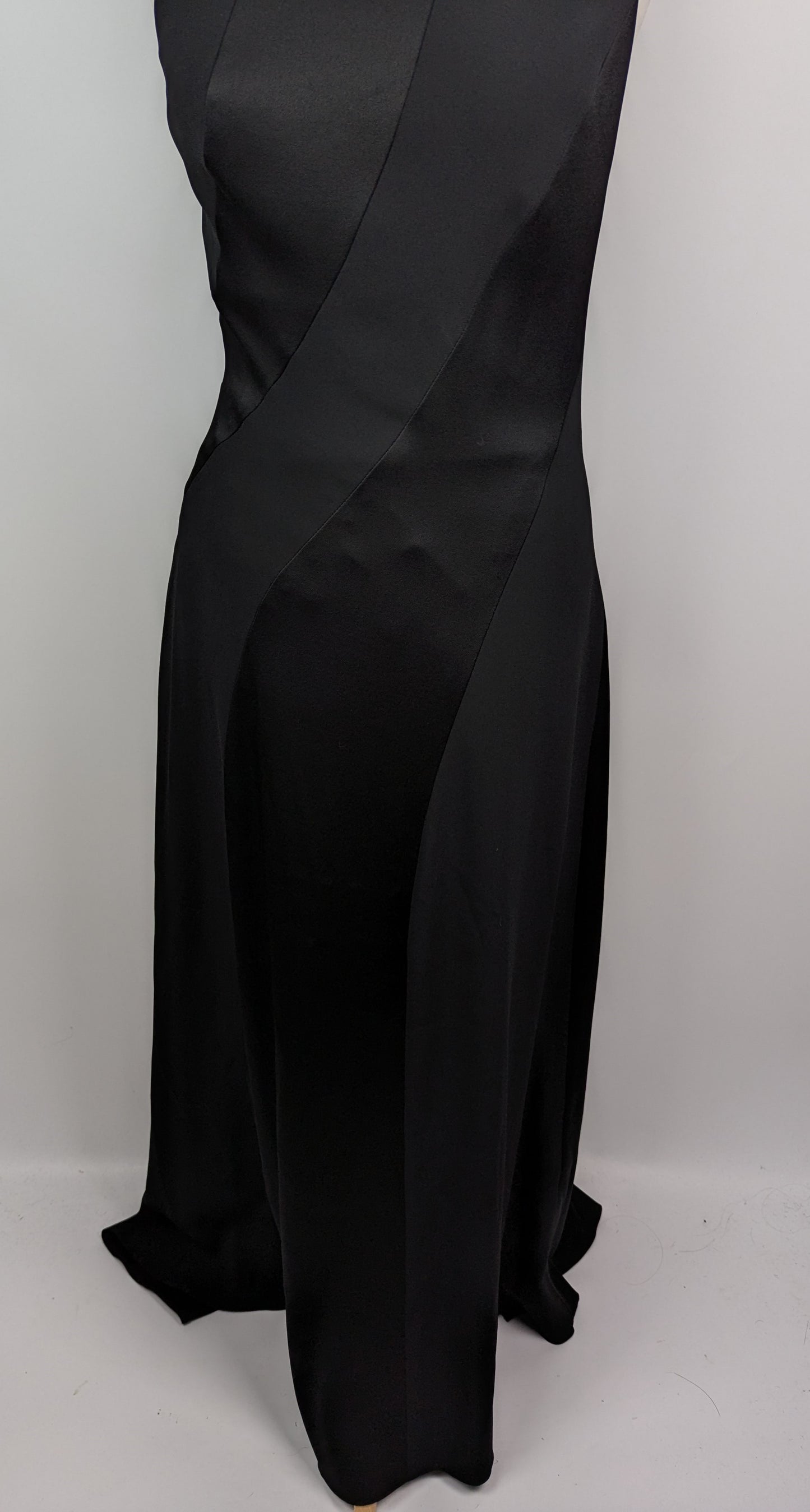 Karen Millen Stripe Panelled Dress - Black
