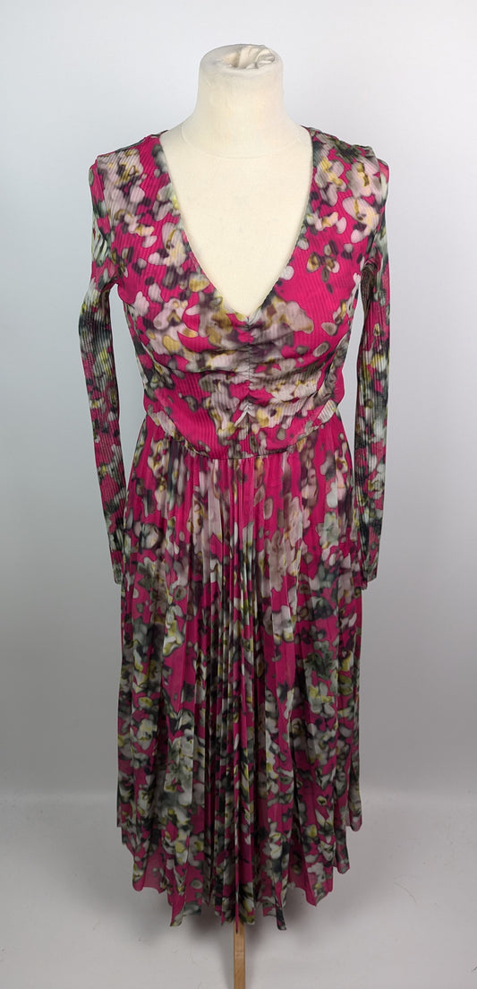 Boss Erlissi All Over Print Dress - Pink Multi