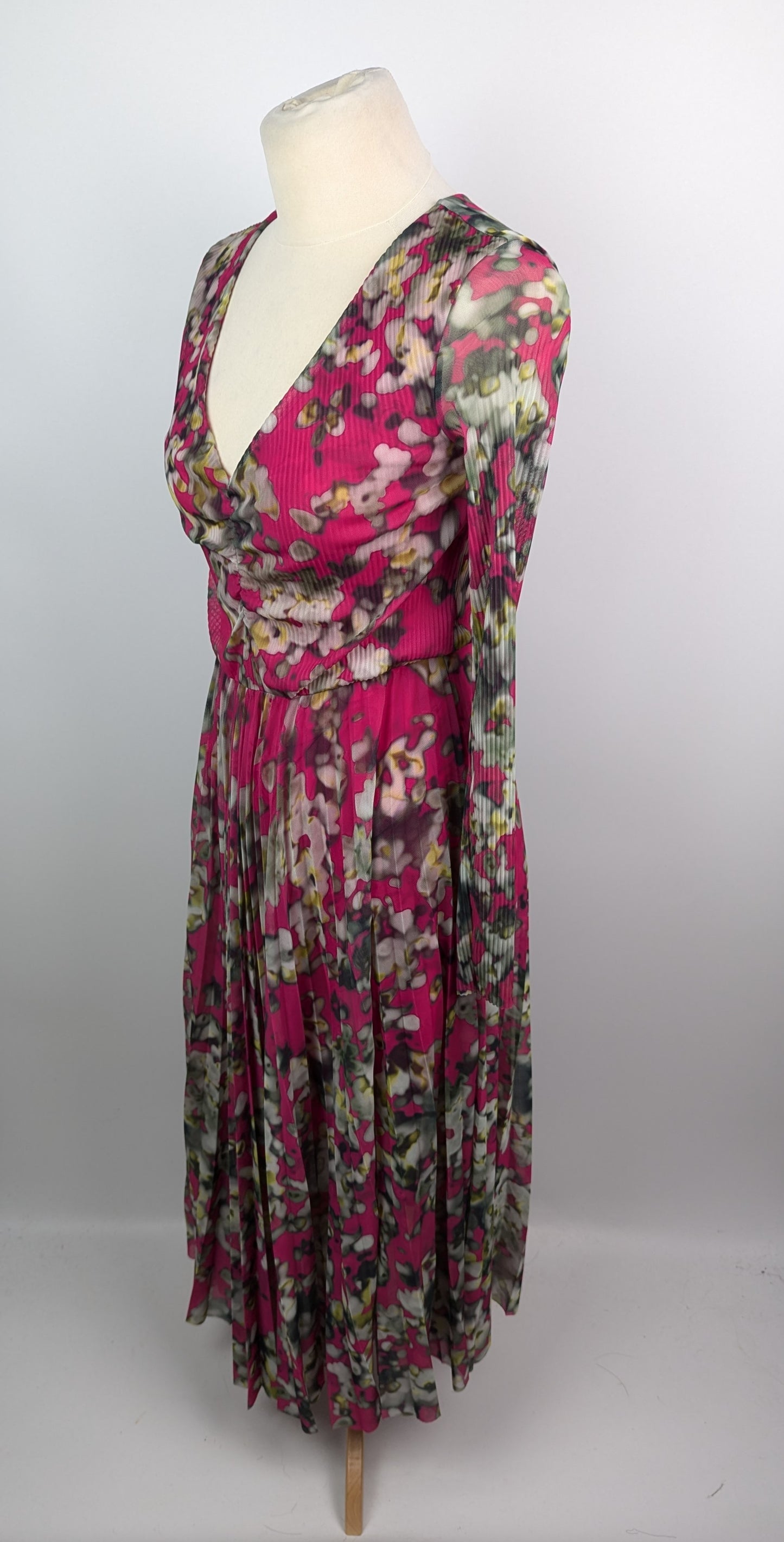 Boss Erlissi All Over Print Dress - Pink Multi