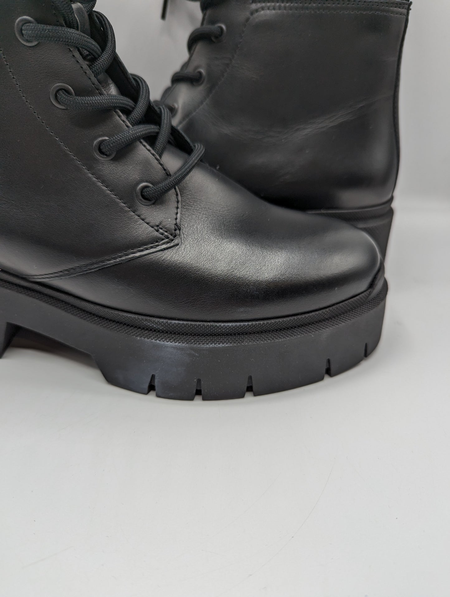 Hugo Kris Lace Up Boots Womens - Black