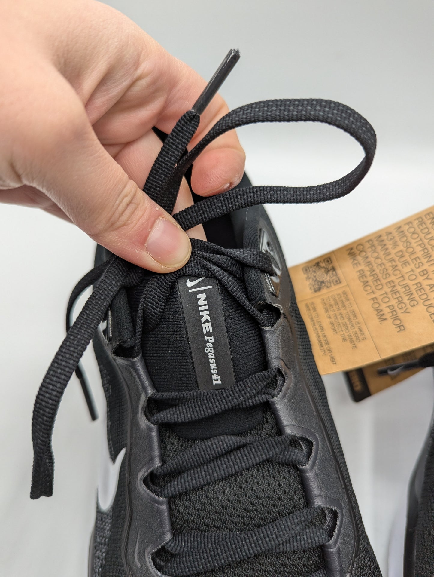 Nike Pegasus 41 Road Running Shoes Womens - Black / White