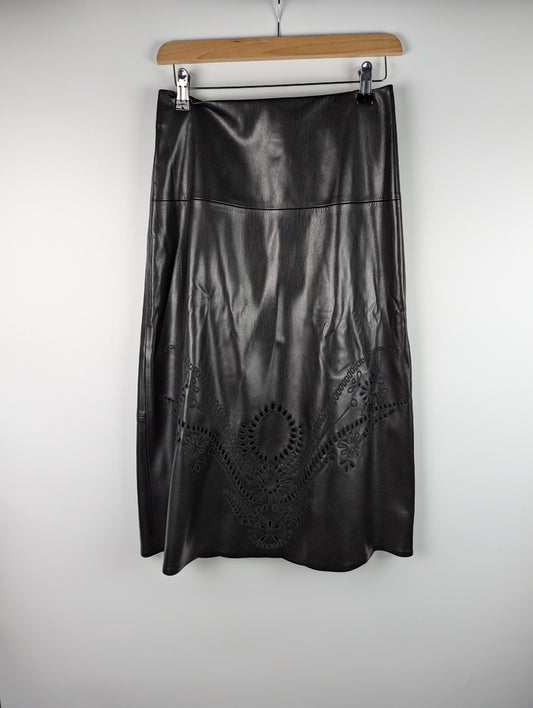 BOSS Vembro A-line skirt - black