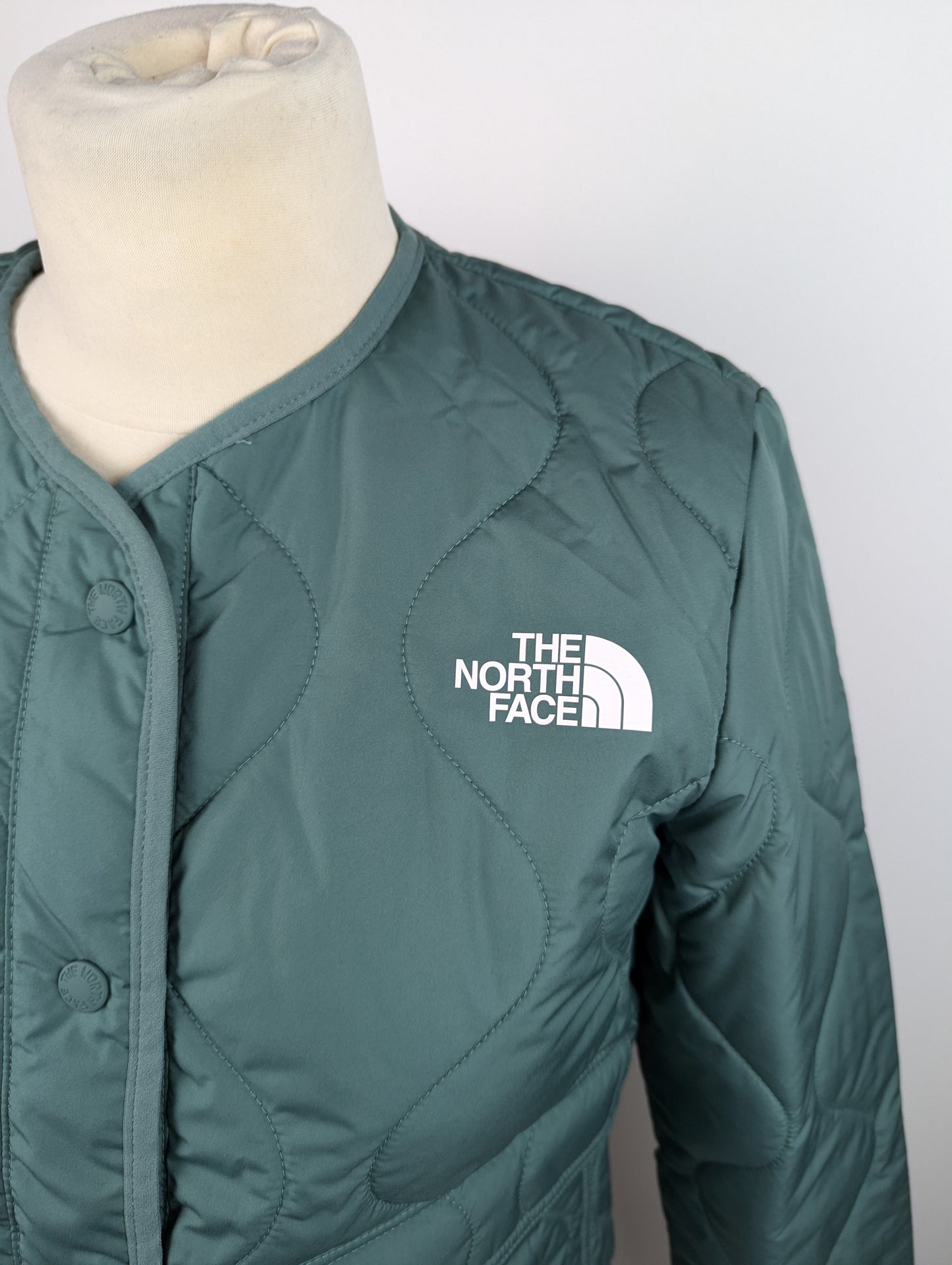 The North Face Ampato Quilted Liner Jacket - dark sage