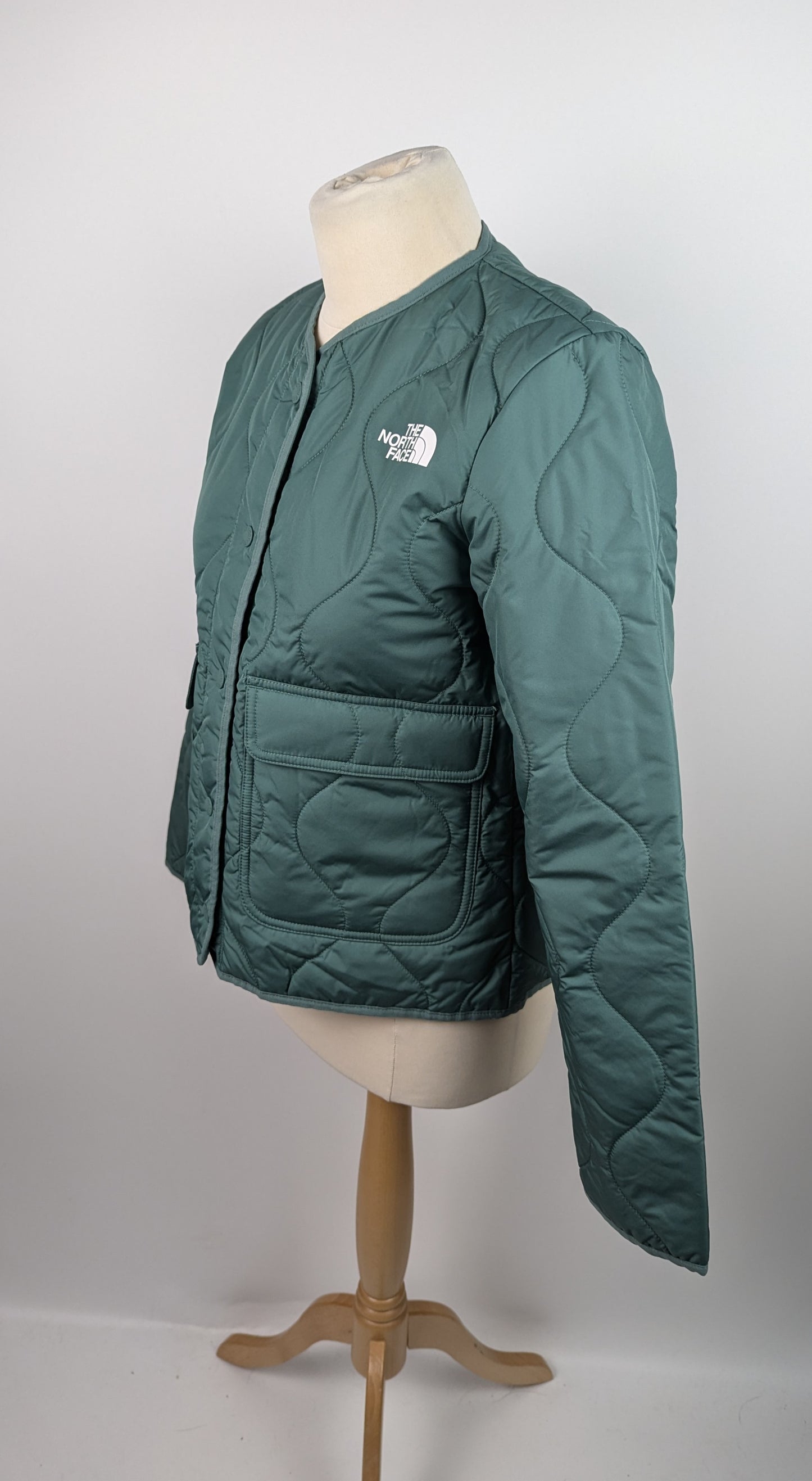 The North Face Ampato Quilted Liner Jacket - dark sage