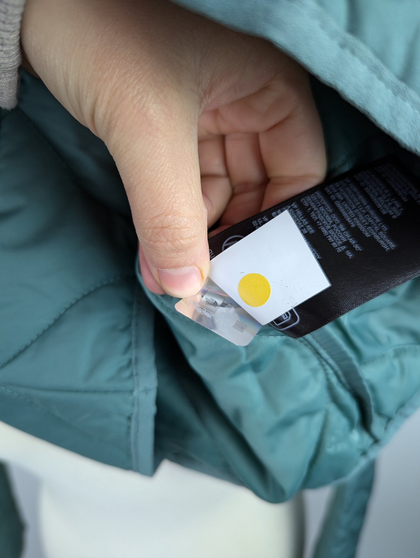 The North Face Ampato Quilted Liner Jacket - dark sage
