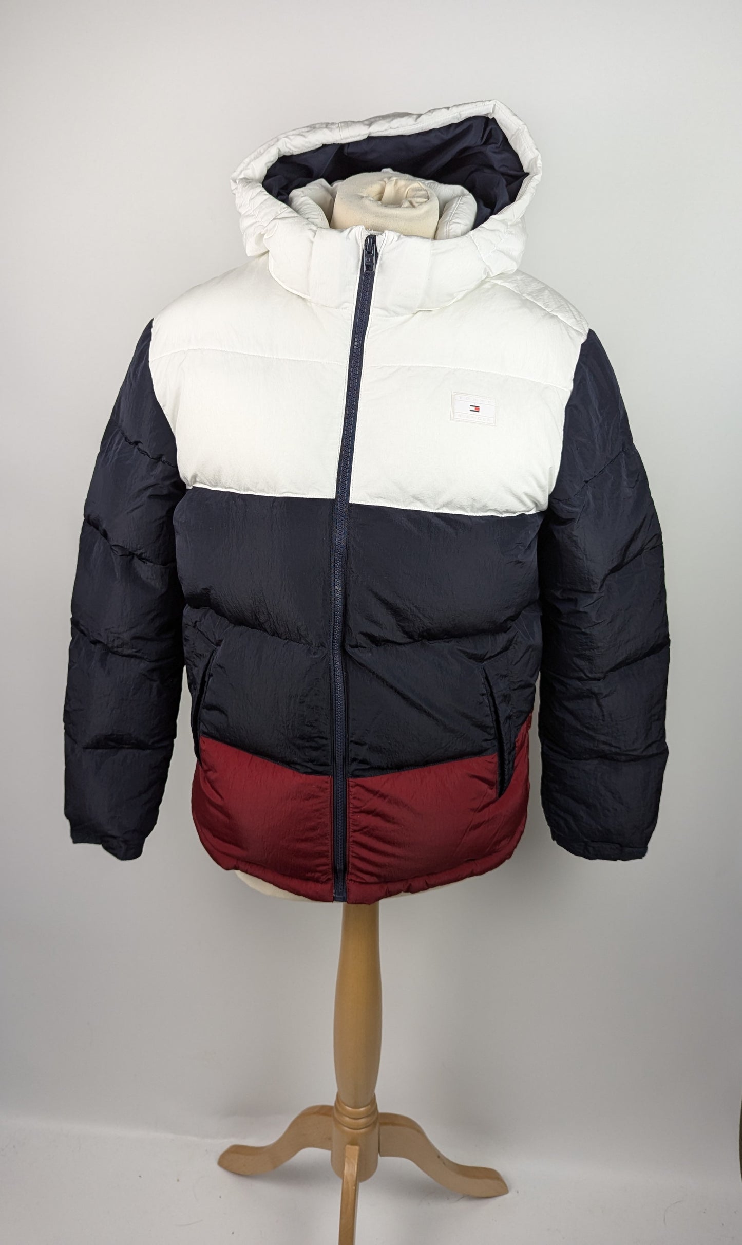 TOMMY HILFIGER Alaska Colour-Blocked Puffer Jacket - Multi
