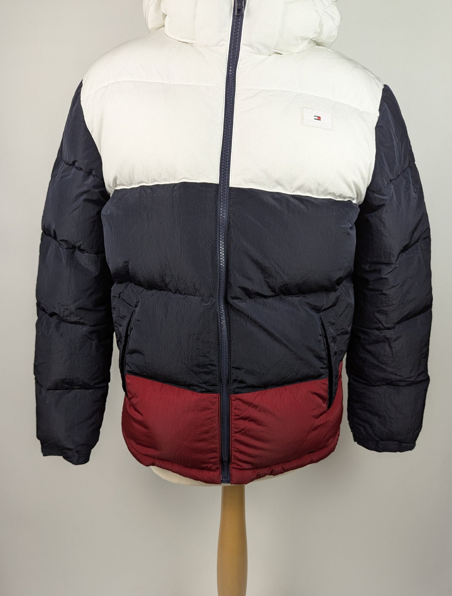 TOMMY HILFIGER Alaska Colour-Blocked Puffer Jacket - Multi