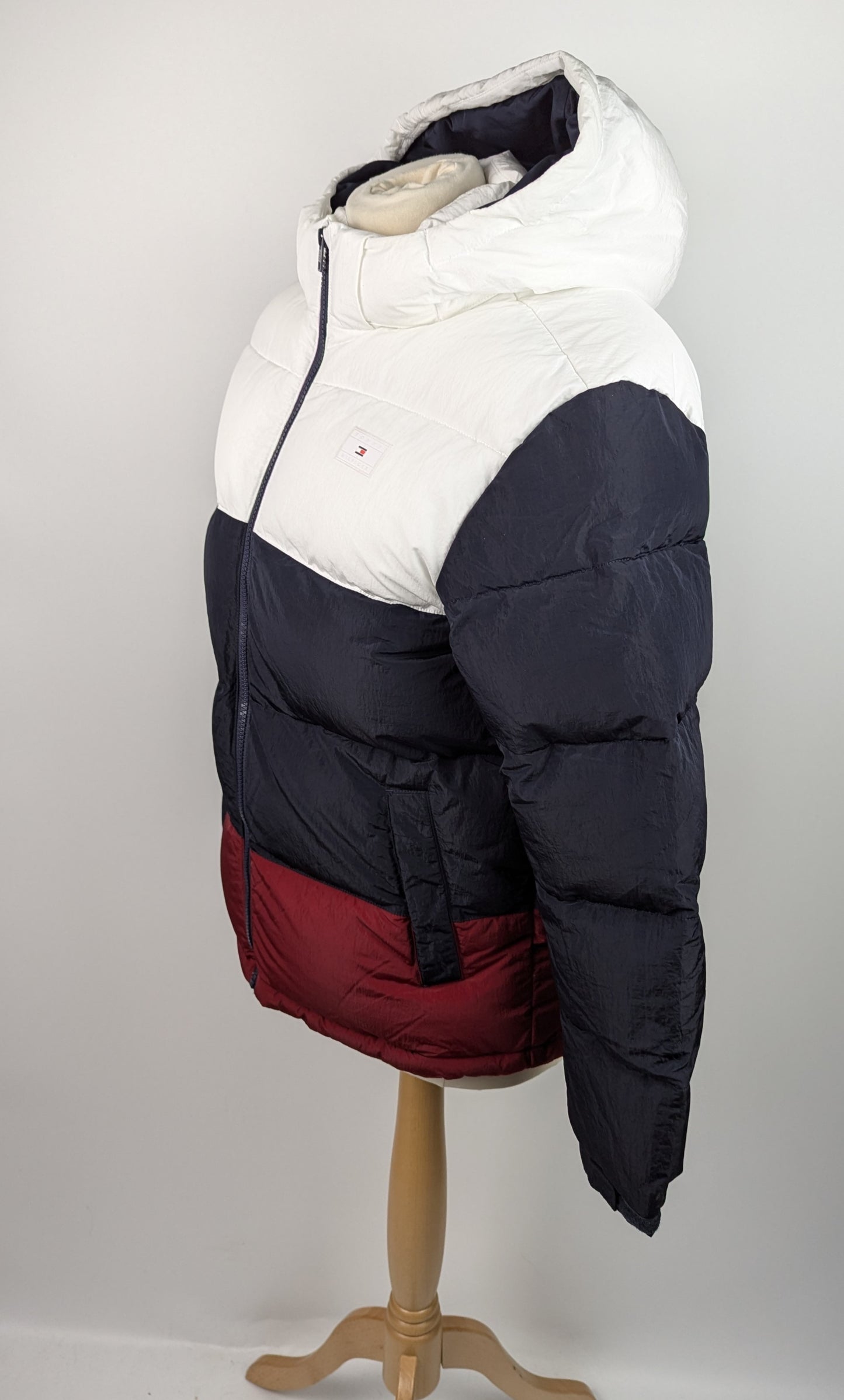 TOMMY HILFIGER Alaska Colour-Blocked Puffer Jacket - Multi