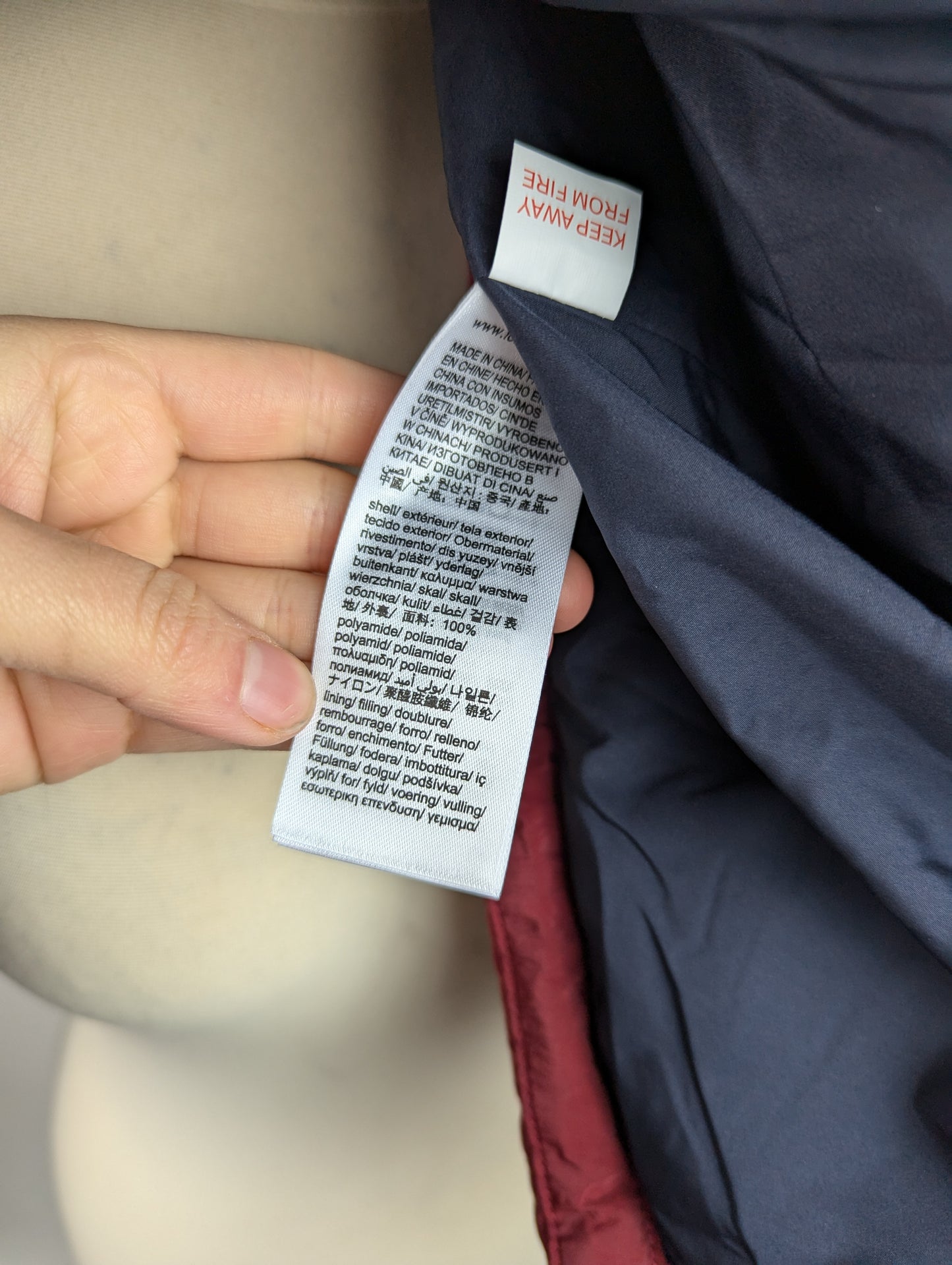 TOMMY HILFIGER Alaska Colour-Blocked Puffer Jacket - Multi