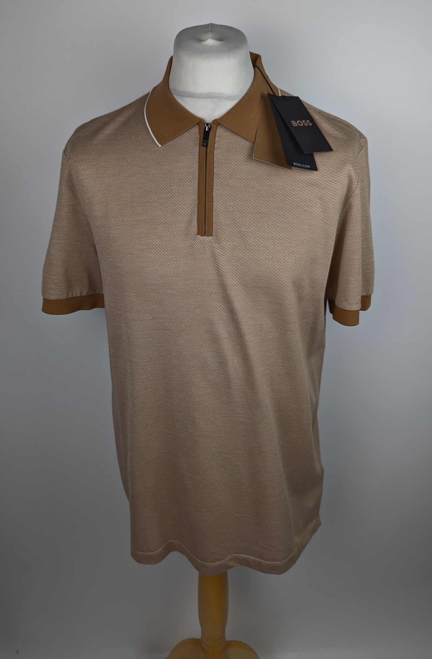 Boss L-Payrot 01 Polo Shirt - Beige