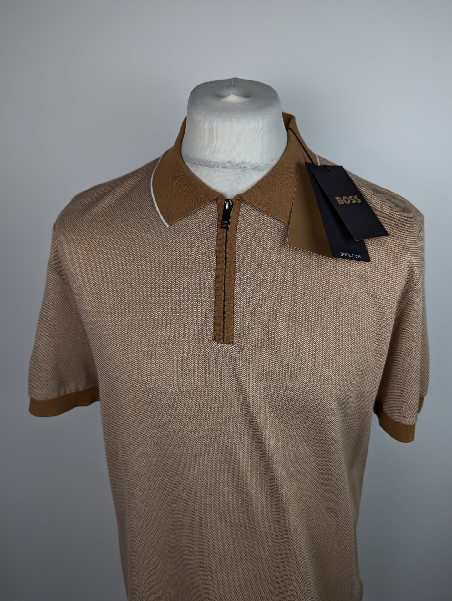 Boss L-Payrot 01 Polo Shirt - Beige