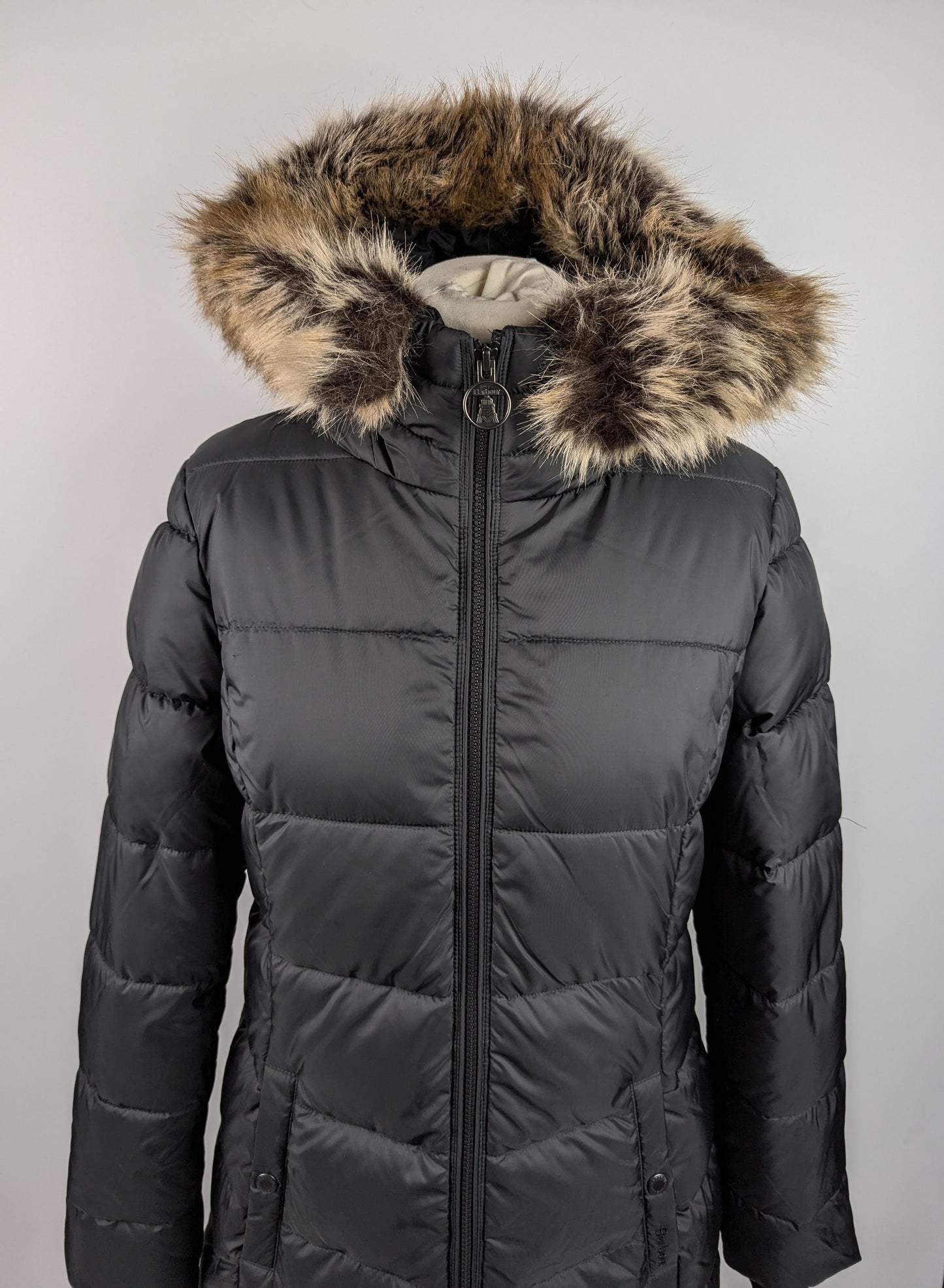 Barbour Womens Rosoman Quilted Jacket - Black
