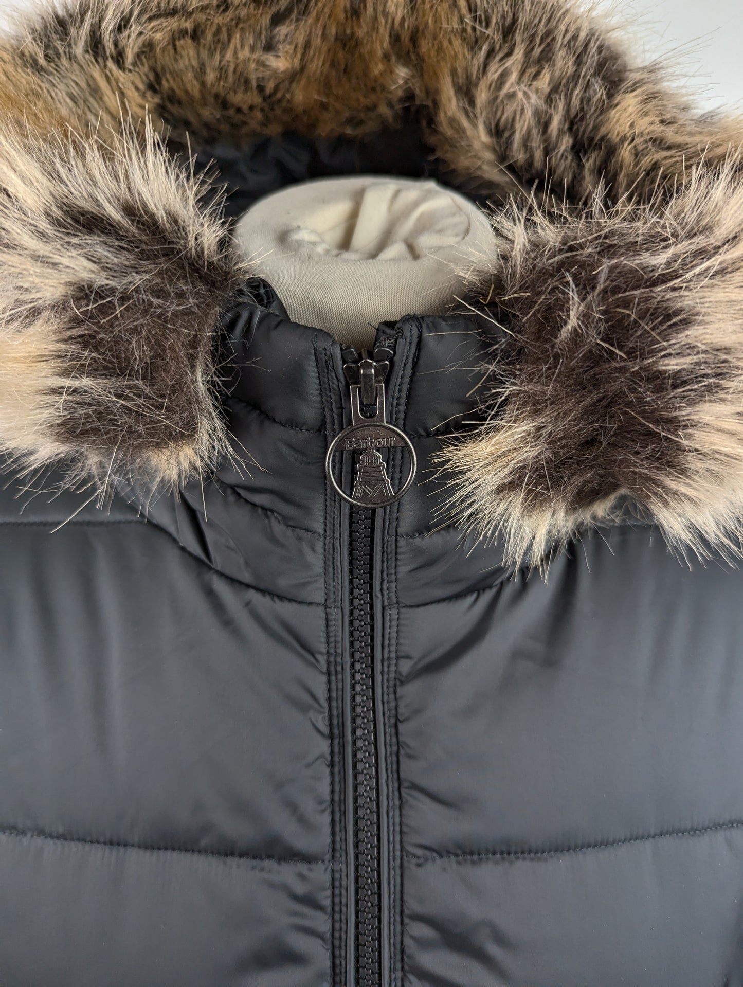 Barbour Womens Rosoman Quilted Jacket - Black