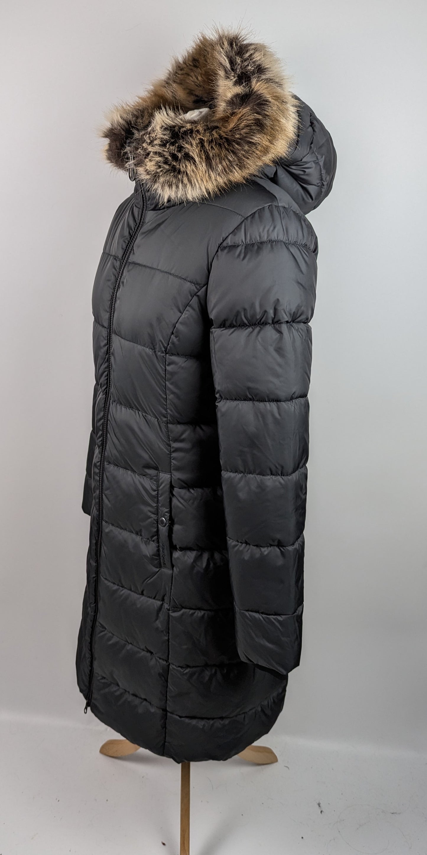Barbour Womens Rosoman Quilted Jacket - Black