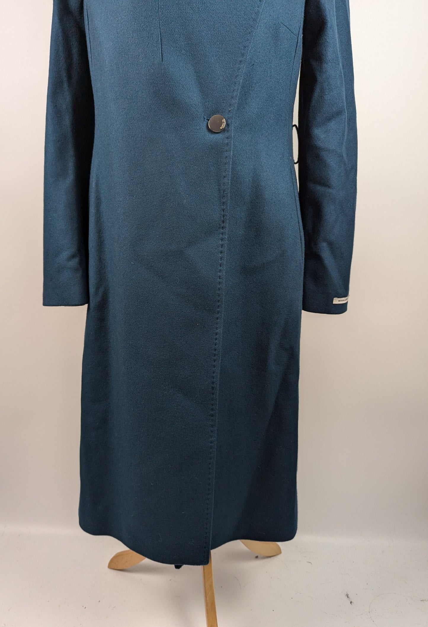 Ted Baker Womens Rose Wool Jacket -Teal Blue
