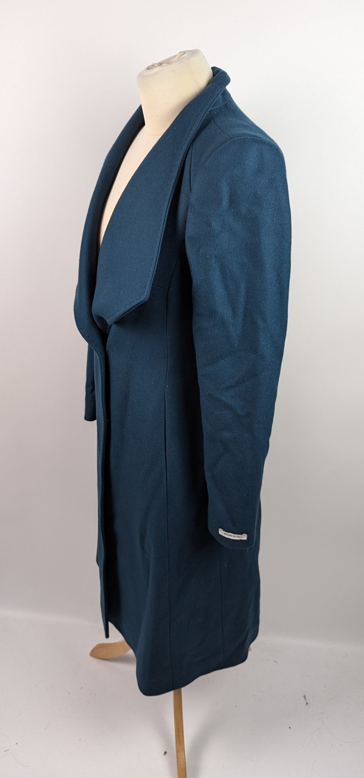 Ted Baker Womens Rose Wool Jacket -Teal Blue