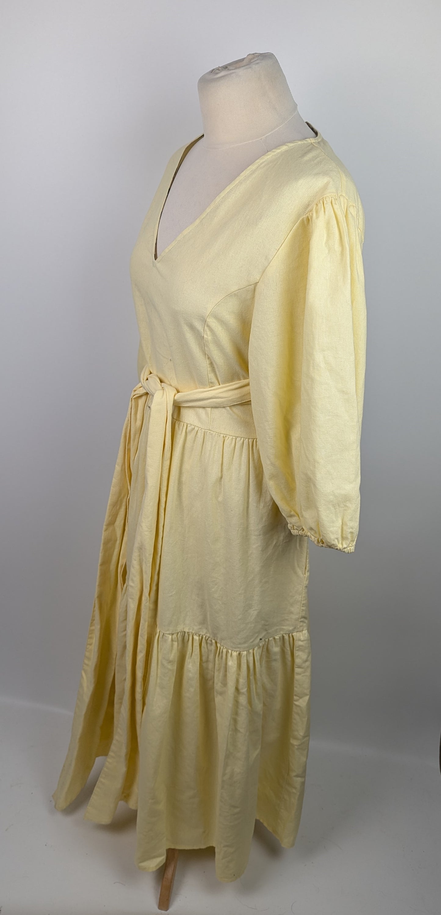 Barbour Annie Midi Dress - Lemon Yellow