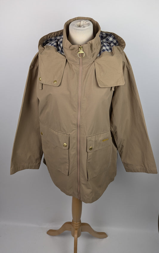 Barbour Perez Showerproof Jacket - Beige / Brown
