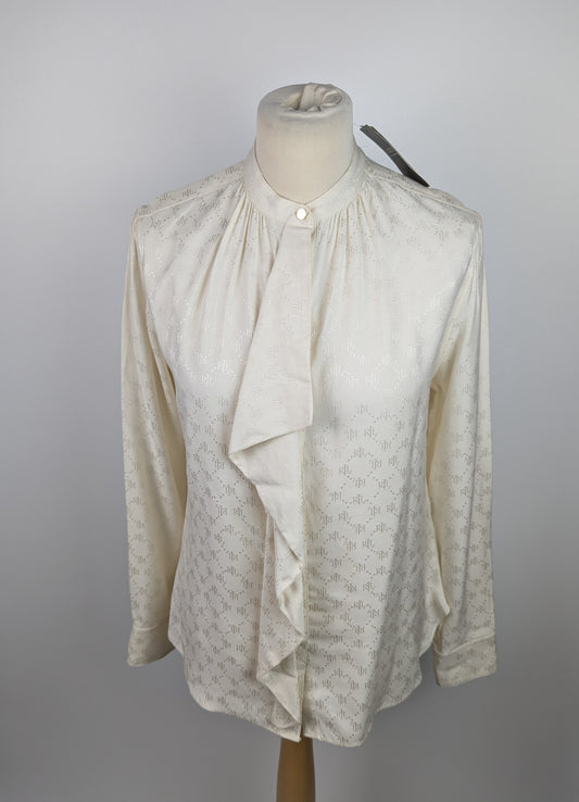 Lauren Ralph Lauren Womens Karilyna Shirt - Cream