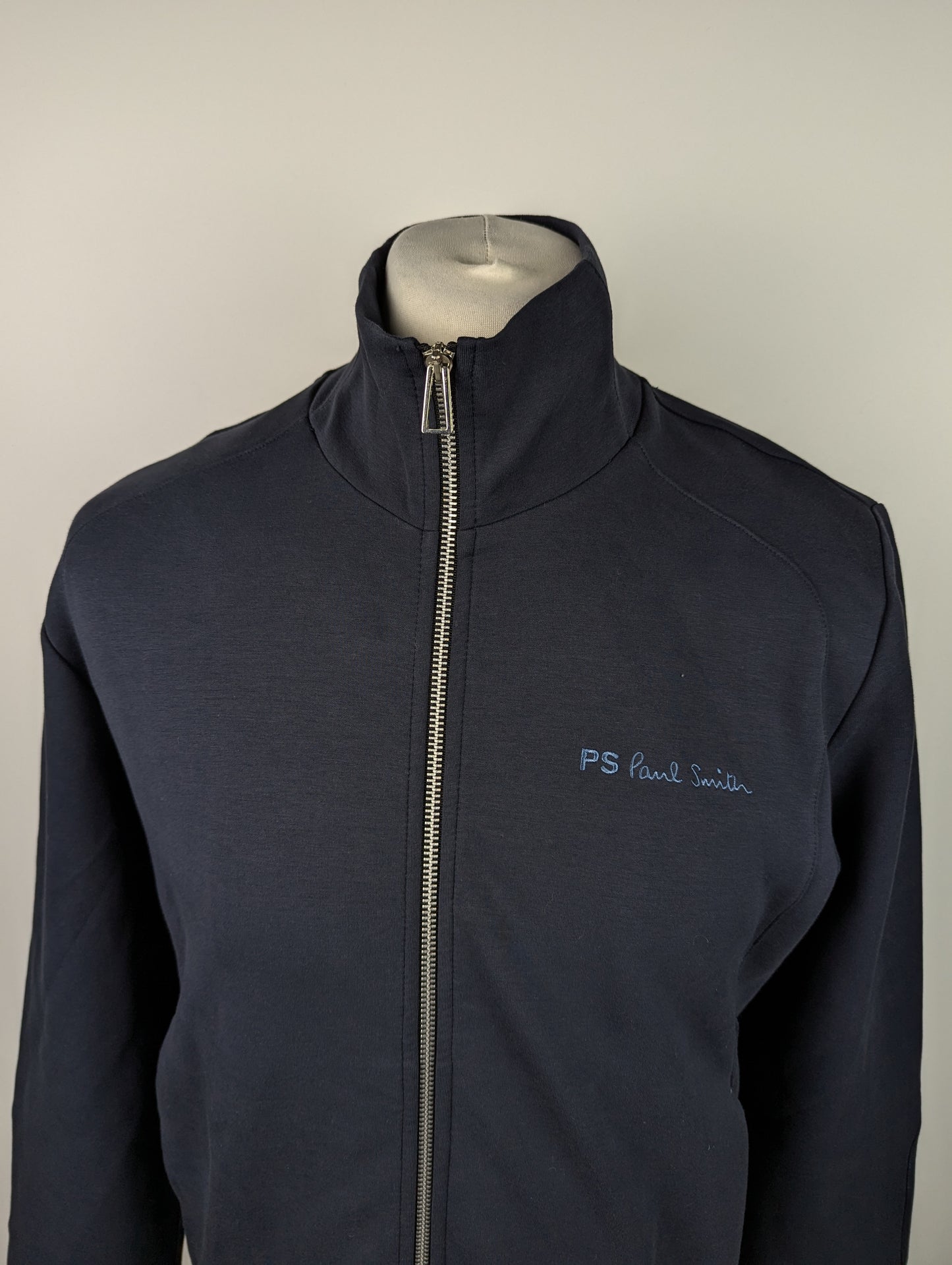 PS PAUL SMITH Zip Track Hoodie - Blue