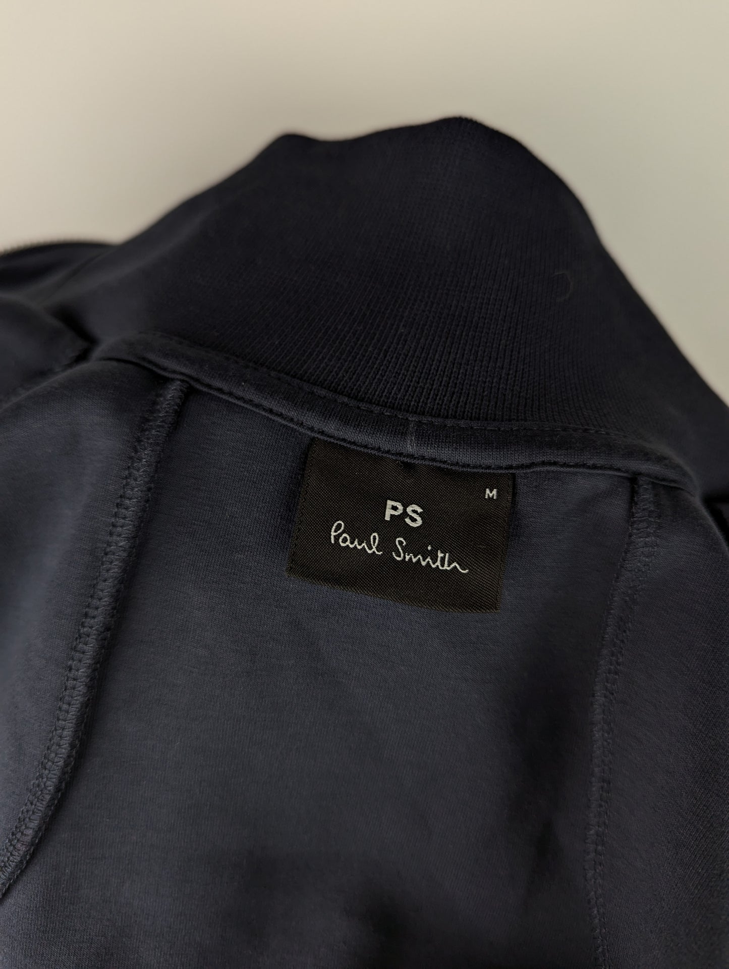 PS PAUL SMITH Zip Track Hoodie - Blue