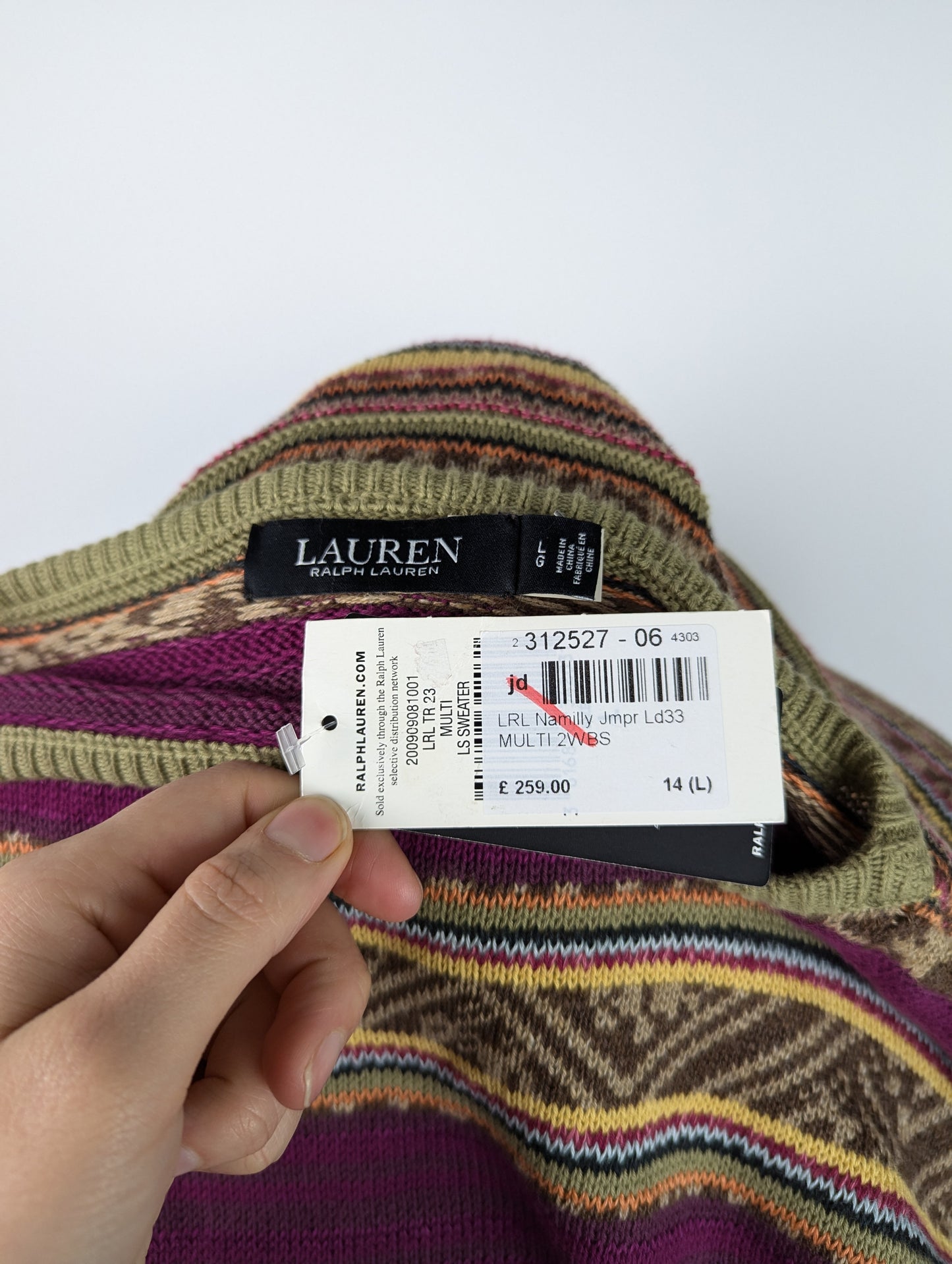 Lauren by Ralph Lauren Womens Namily Jumper - Multi