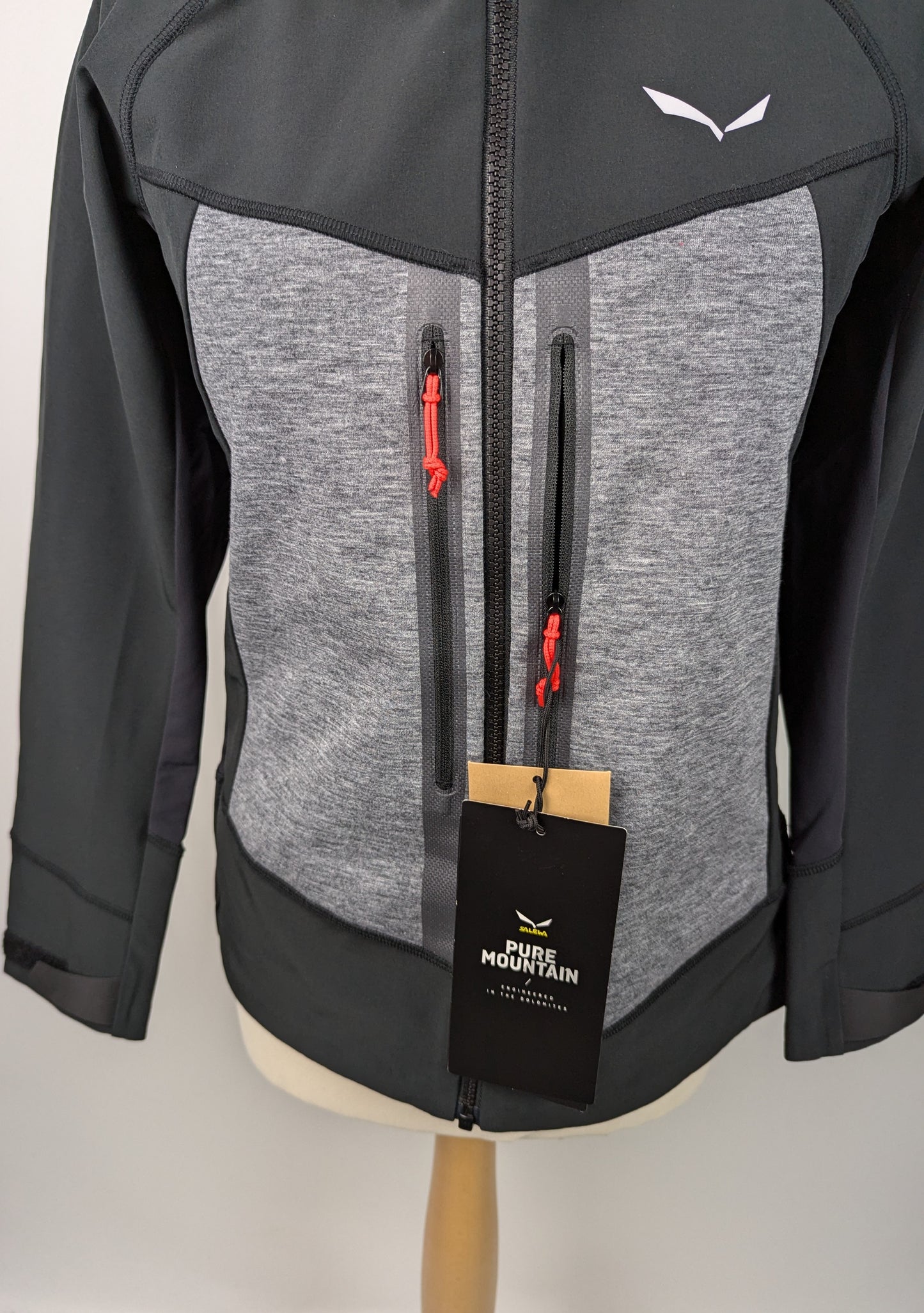 Salewa Womens Comici Jacket - Grey / Black