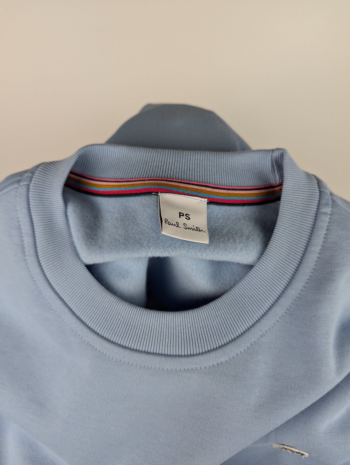 Paul Smith Women's Zebra Logo Cotton Sweatshirt - Blue