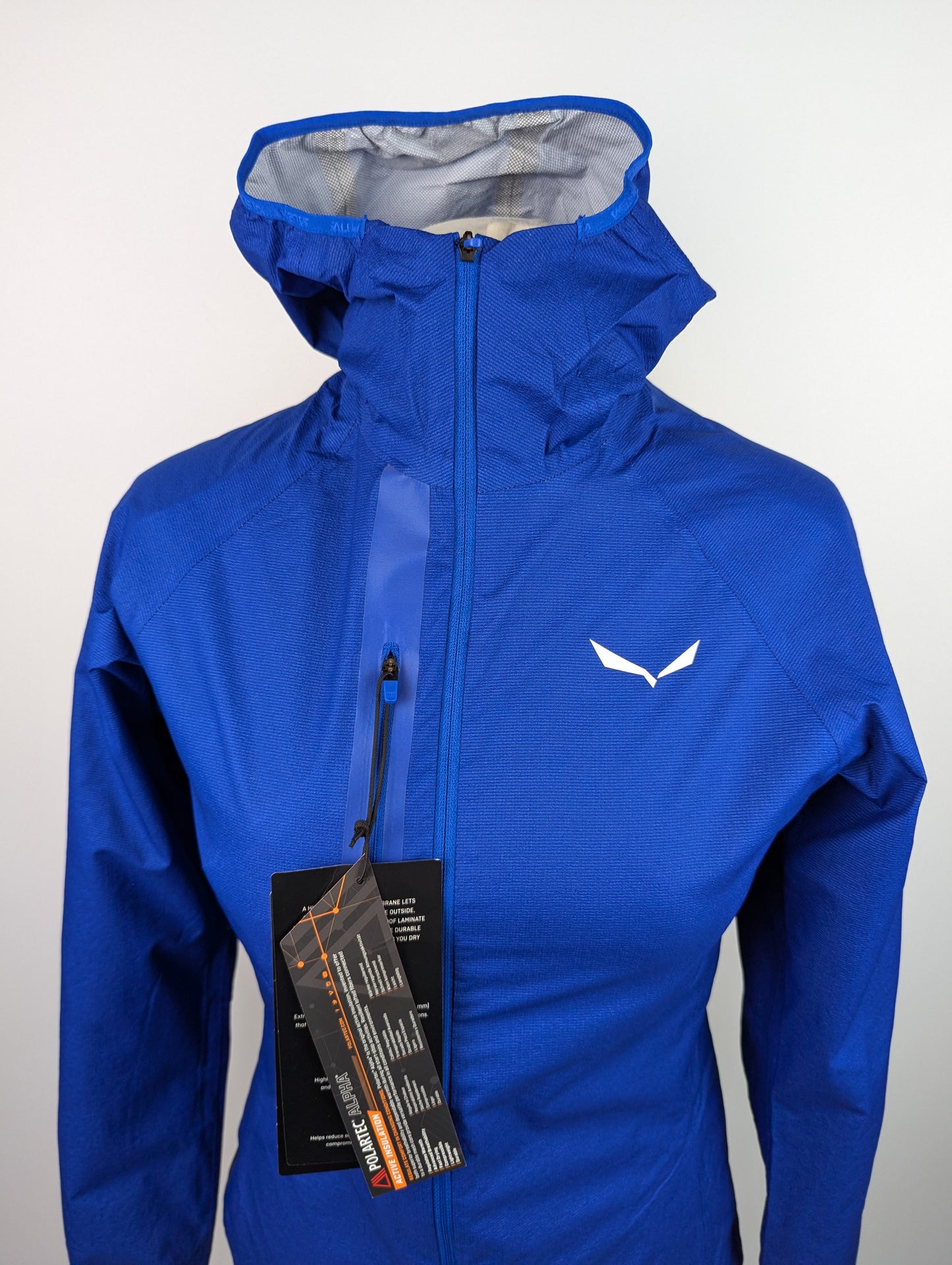 Salewa Vioz Powertex Polartec Alpha Wool Jacket Women - Blue