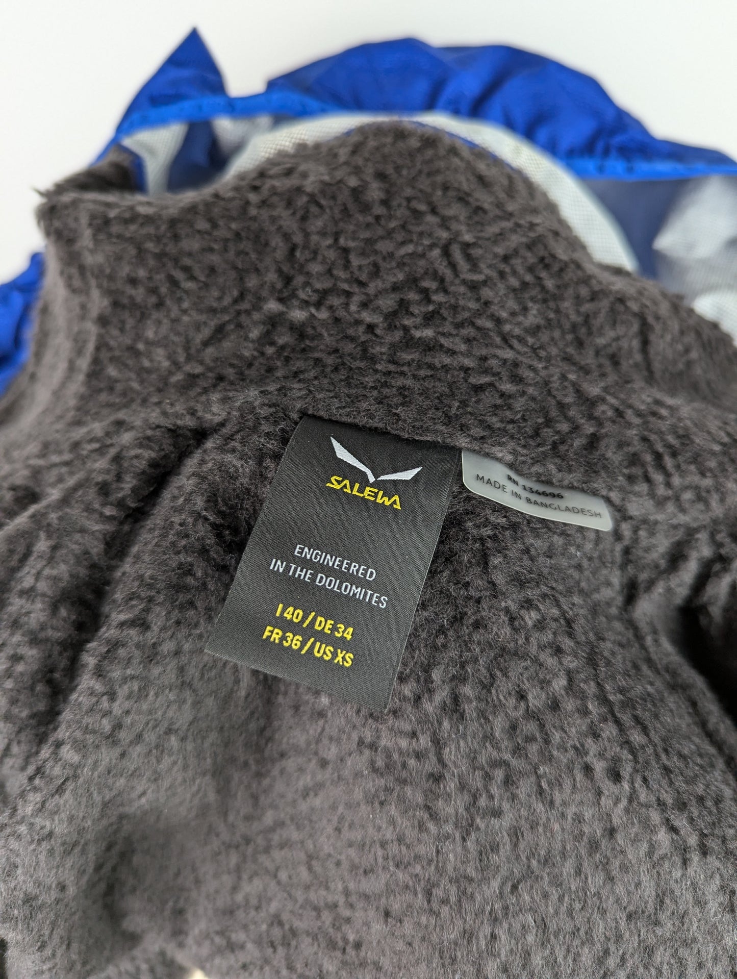 Salewa Vioz Powertex Polartec Alpha Wool Jacket Women - Blue