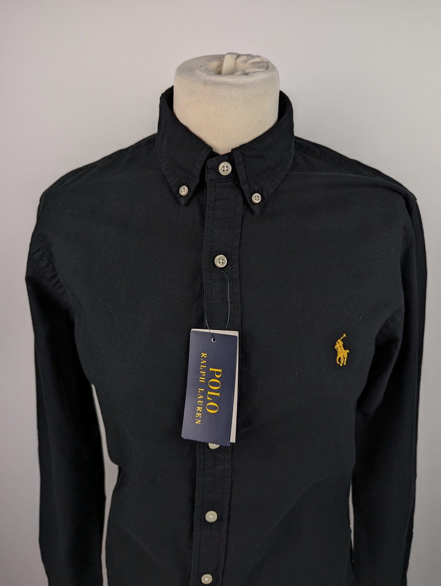 Polo Ralph Lauren Slim Fit Oxford Shirt- Black