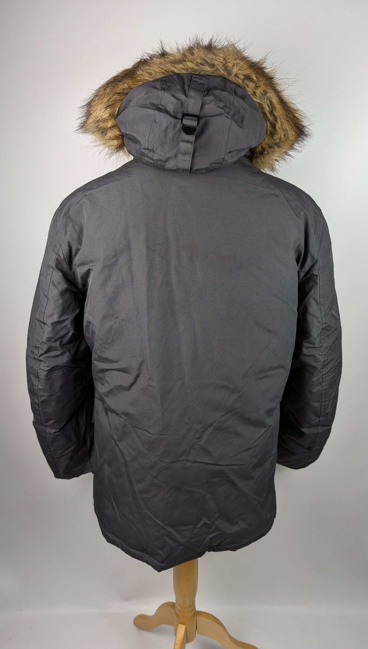Tommy Hilfiger Mens Hampton Down Parka Jacket - Grey /Magnet