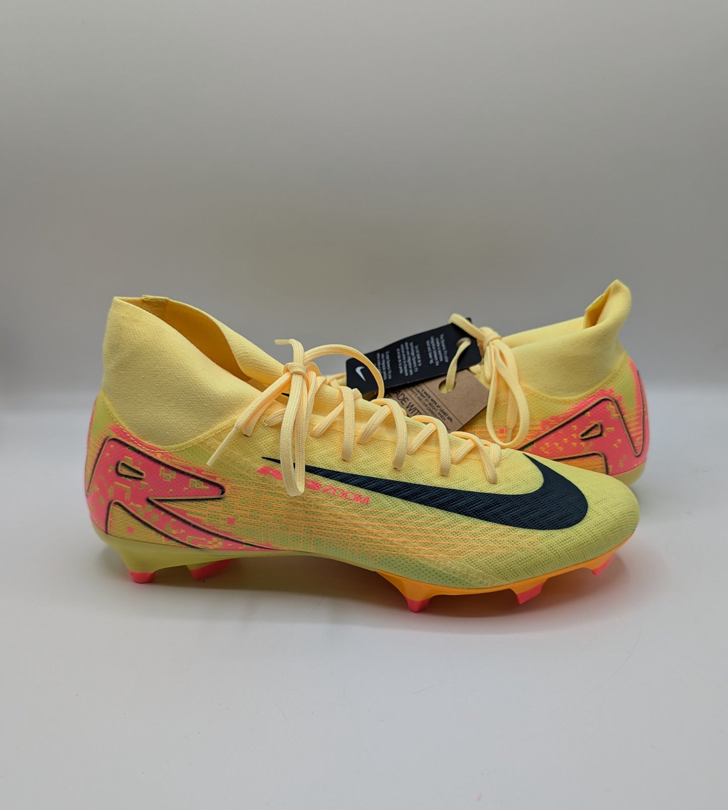 Nike Zoom Mercurial Superfly 10 Academy Firm Ground Football Boots - Yellow