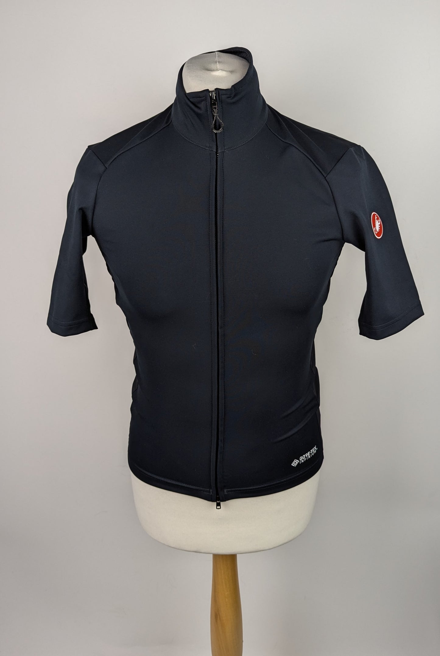 Castelli Perfetto RoS 2 Short Sleeve Wind Jersey - Black