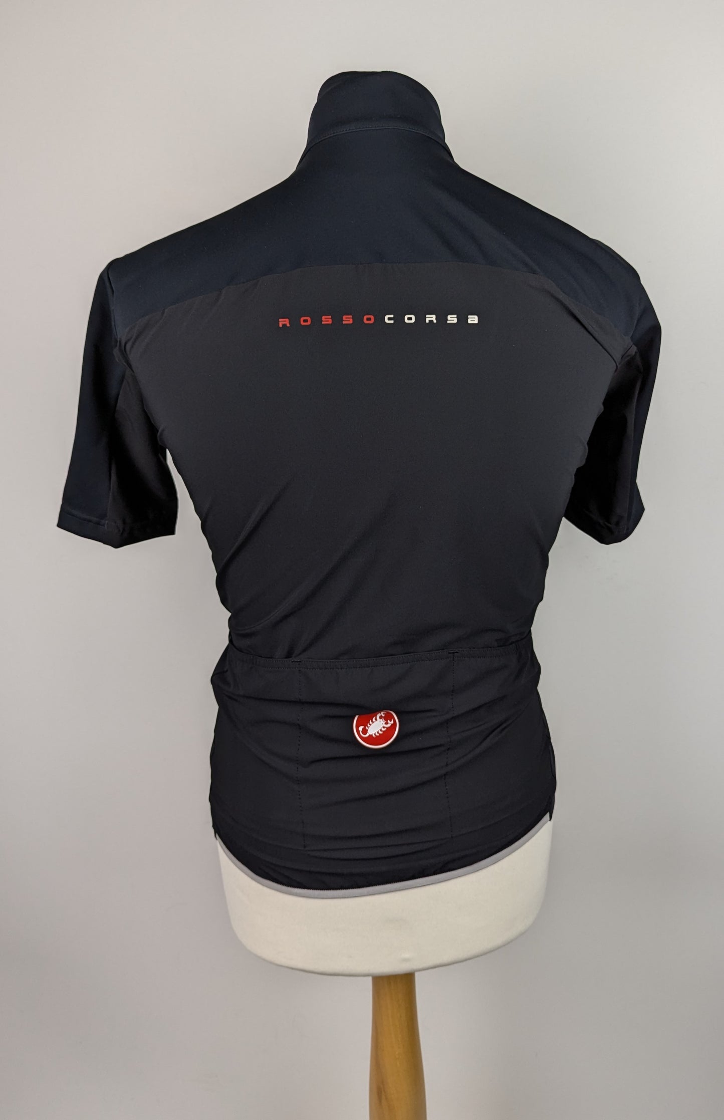 Castelli Perfetto RoS 2 Short Sleeve Wind Jersey - Black