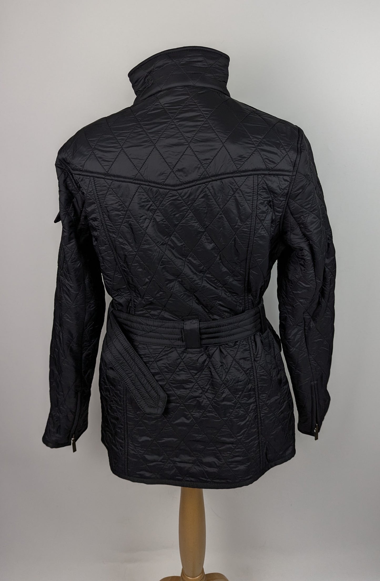 BARBOUR INTERNATIONAL Womens International Polarquilt Jacket - Black