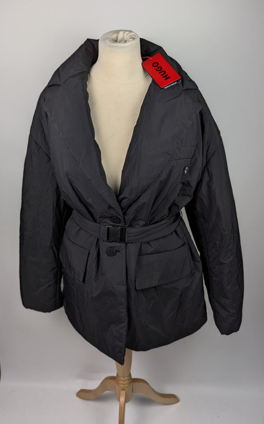 HUGO Aulara Quilted Jacket Womens - Black