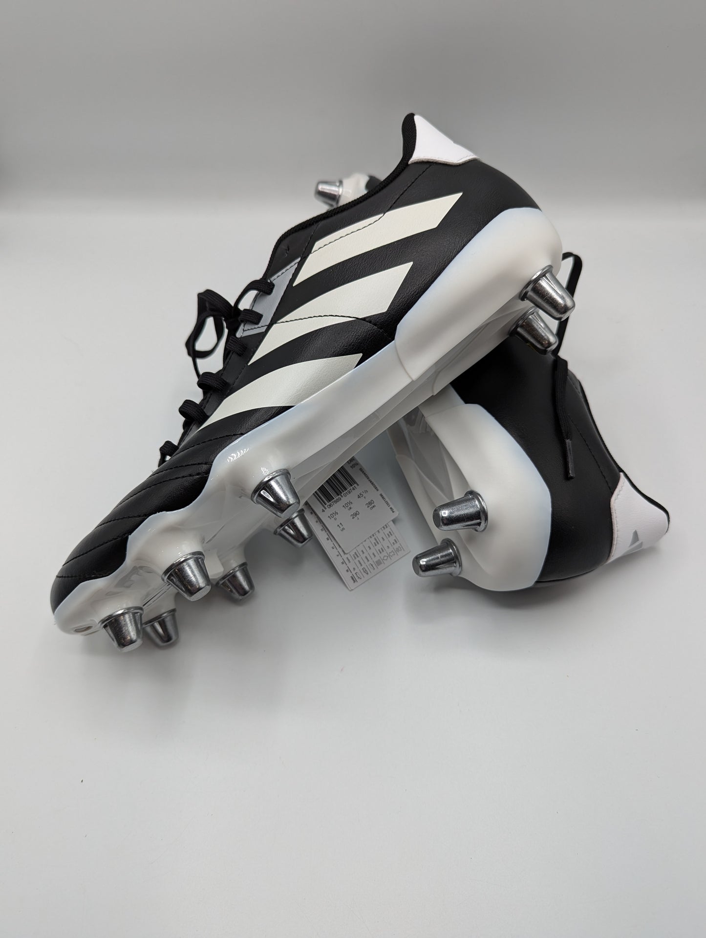 Adidas Kakari Soft Ground Rugby Boots - Black