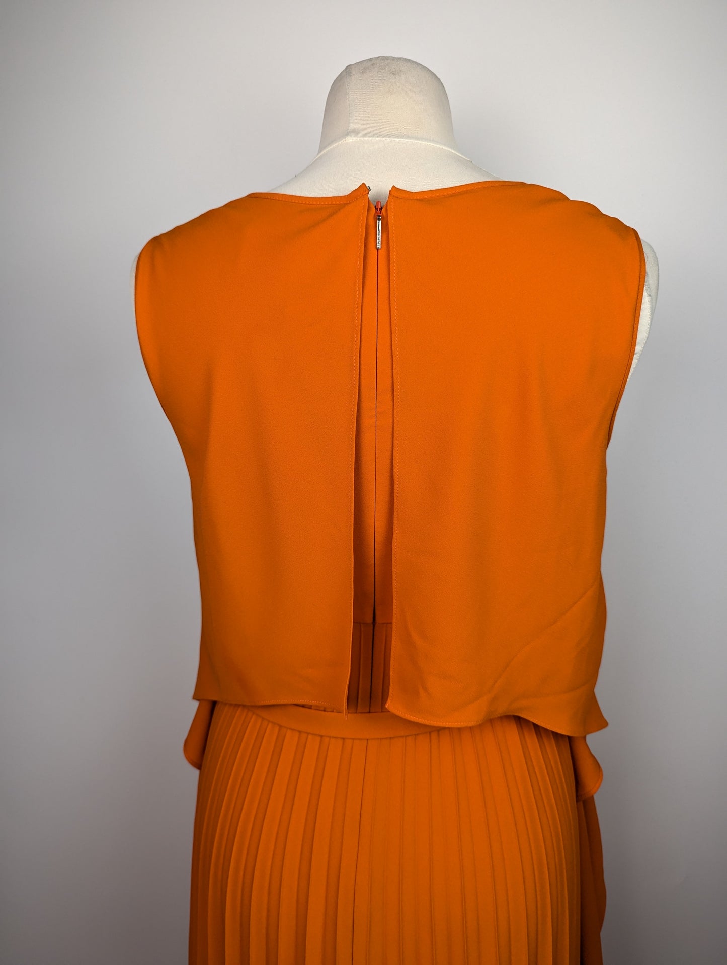 Hugo Boss Dilekena Womens Formal Dress - Orange