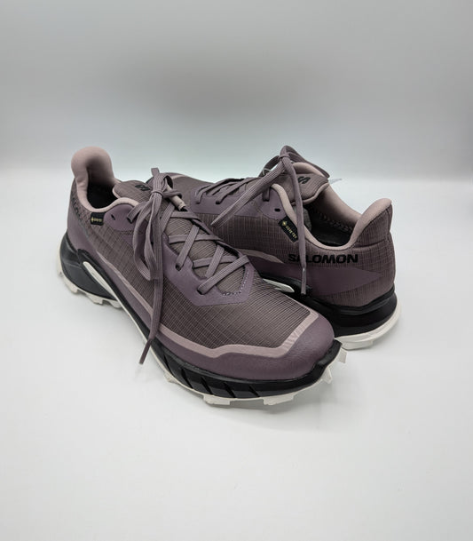 Salomon Alphacross 5 Goretex trail running shoes - Purple