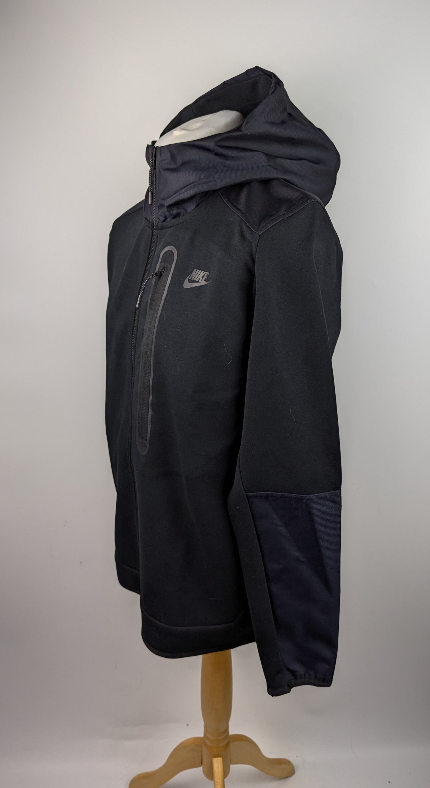 Nike Sportswear Tech Fleece Woven Zip Hoodie - Black