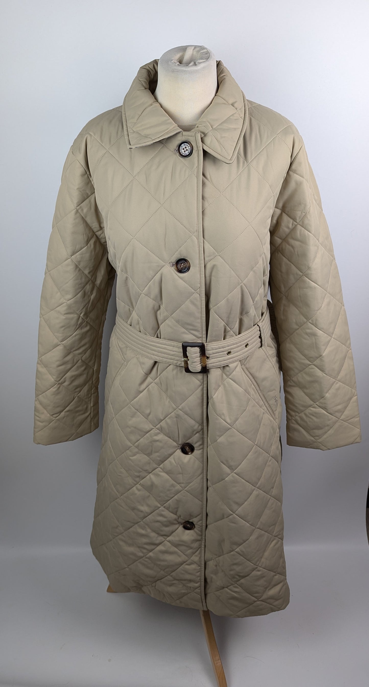 Barbour Cordelia Quilted Coat Womens - Fawn Tan