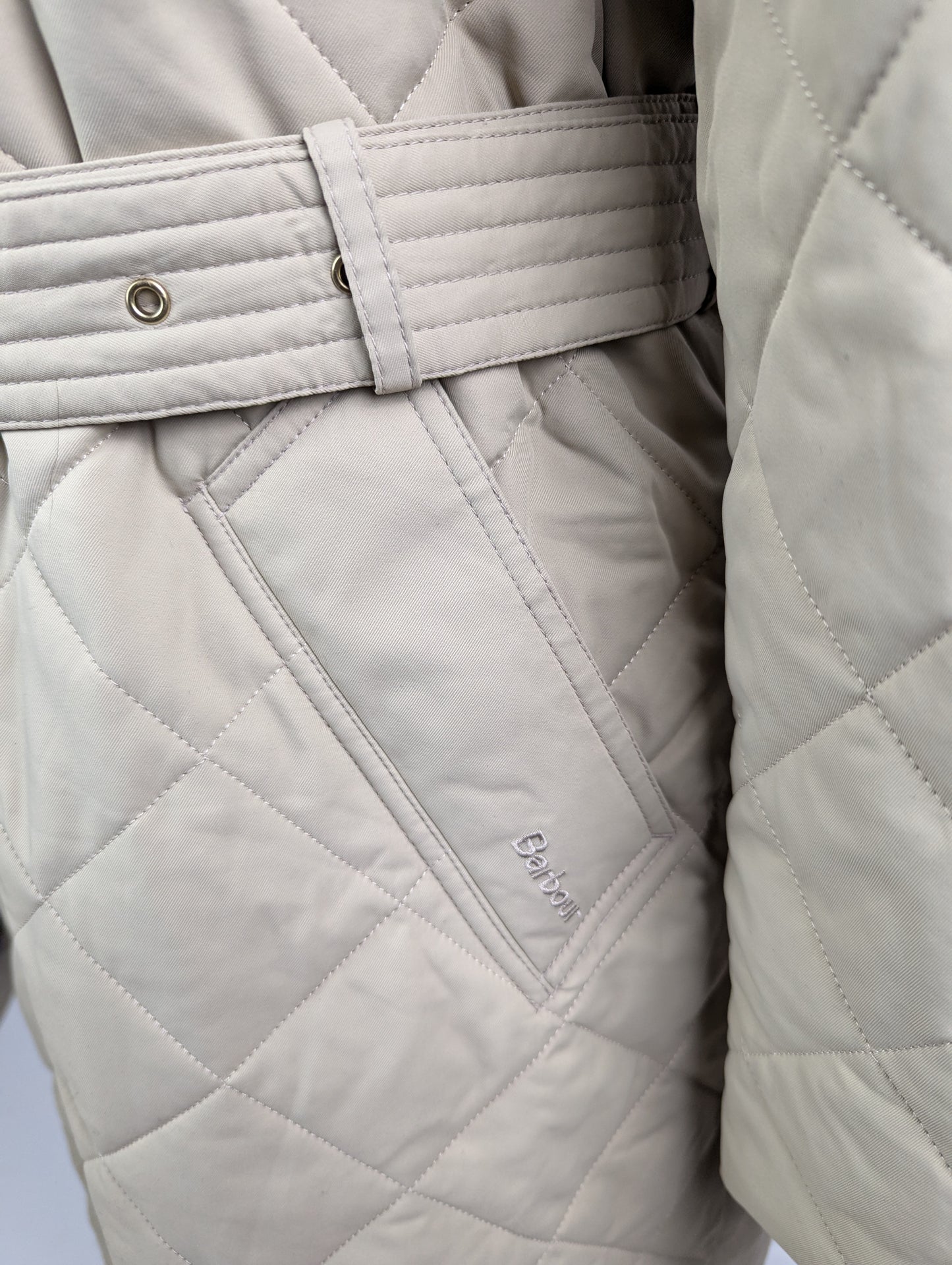Barbour Cordelia Quilted Coat Womens - Fawn Tan