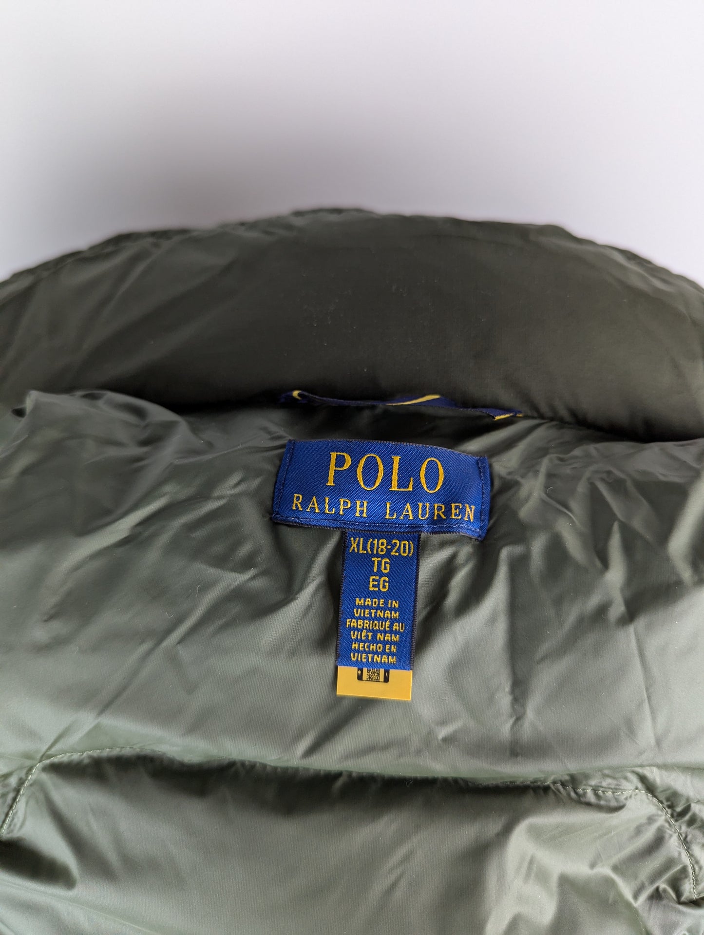 Polo Ralph Lauren Down Jacket Juniors / Kids - Olive Green